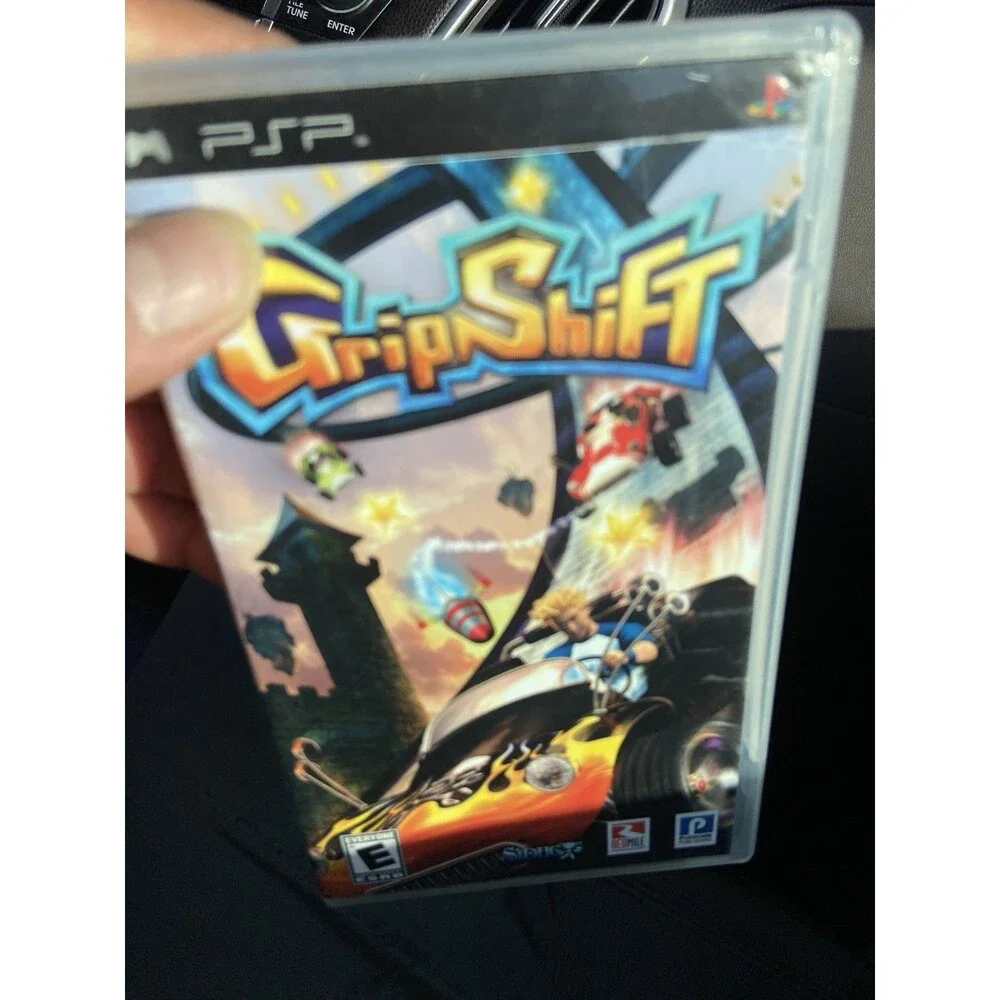 PSP GripShift Case only No Game Display With Manual